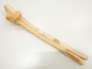 未使用品　正絹　手組帯締め